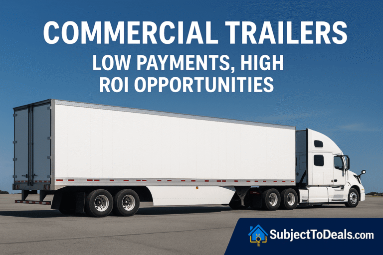 Commercial Trailers – Low Payments, High ROI Opportunities