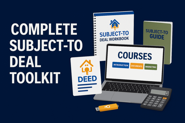 Complete Subject-To Deal Toolkit