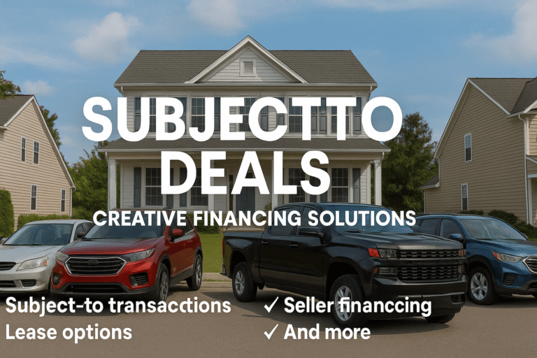 Deals Marketplace: Find Your Next Subject-To Opportunity