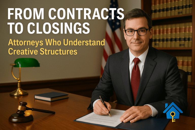 From Contracts to Closings: Attorneys Who Understand Creative Structures