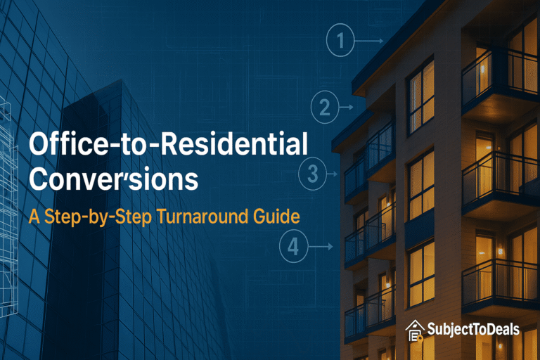 Office-to-Residential Conversions: A Step-by-Step Turnaround Guide