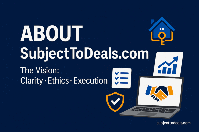 About SubjectToDeals.com